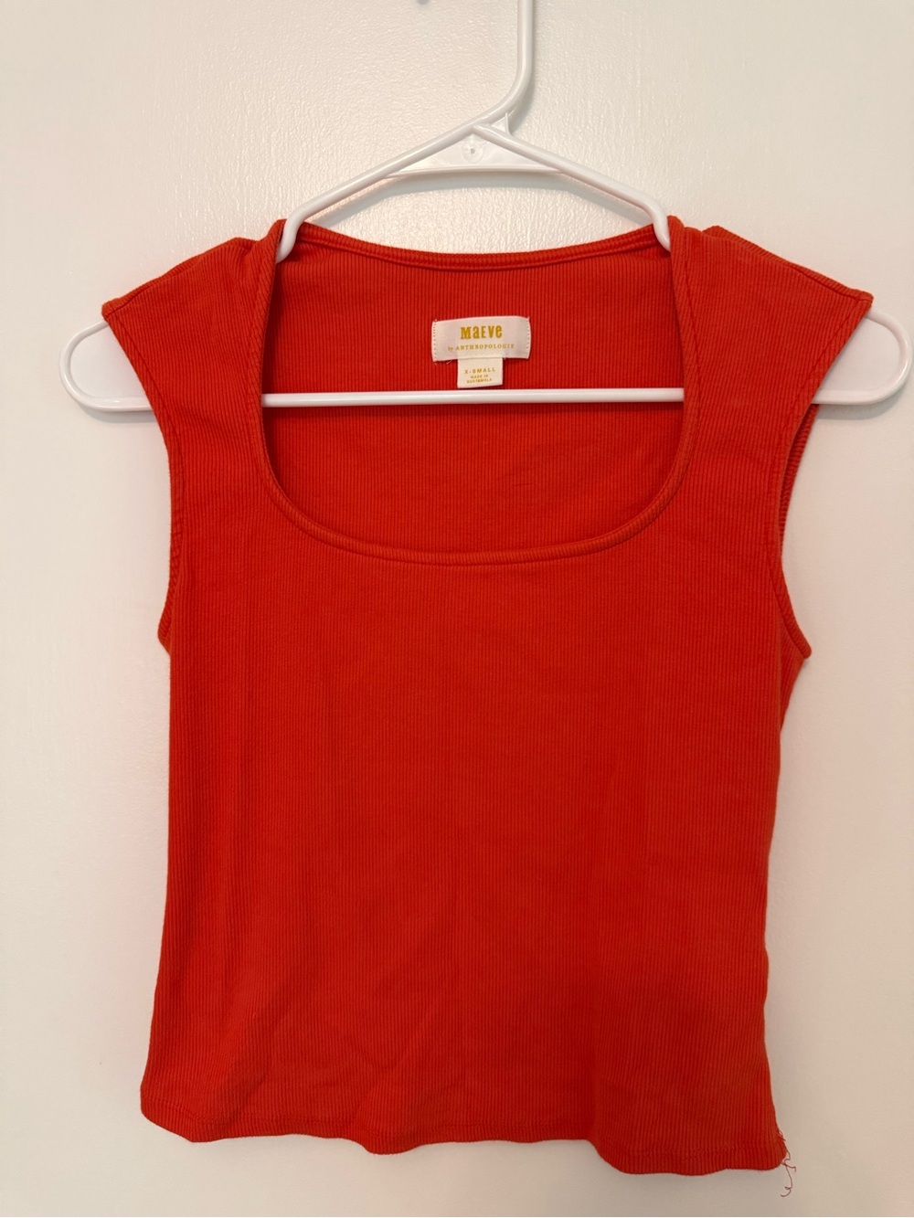 Maeve by Anthropologie Orange Tank